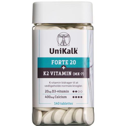 Unikalk Forte 20 K2 140.stk