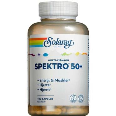 Solaray Spektro 50+ Multivitamin 100.stk