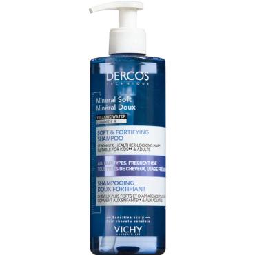 Vichy Dercos Mineralshampoo til hele familien 400 ml