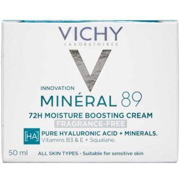 Vichy Mineral 89 72t Fugtboostende Cream 50 ml