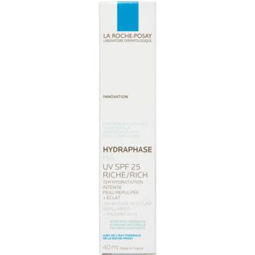 La Roche Posay Hydraphase Ha UV SPF 25 Riche Creme 40 ml