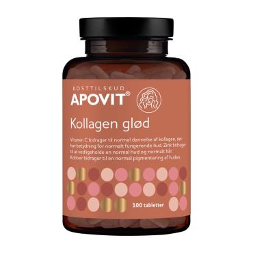 Apovit Kollagen Glød 100.stk