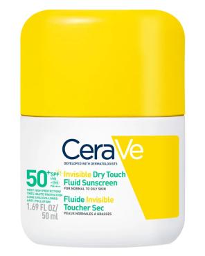 CeraVe Invisible Dry Touch Fluid Sunscreen SPF50+ 50ml