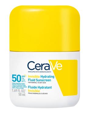 CeraVe Invisible Hydrating Fluid Sunscreen SPF50 50ml